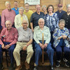 Submitted | The Wayne County News
Those attending Saturday's Strengthford School Reunion included (seated,
left to right)  Duple Harrison Rigney, Robert Mozingo, Luther Beard,
Jr., Freddie Strickland, Loy May Mozingo Walters and Sara Smith Landrum;
(standing, left to right) Albert Landrum, Roy Mozingo, Bobby Mozingo,
Mary Mercer Graham, Howard Graham, Al Smith,  Angie Shows Hutto, Marsha
Landrum Smith, Tommy Smith, Irene Smith Cherry and Ellen Holliman